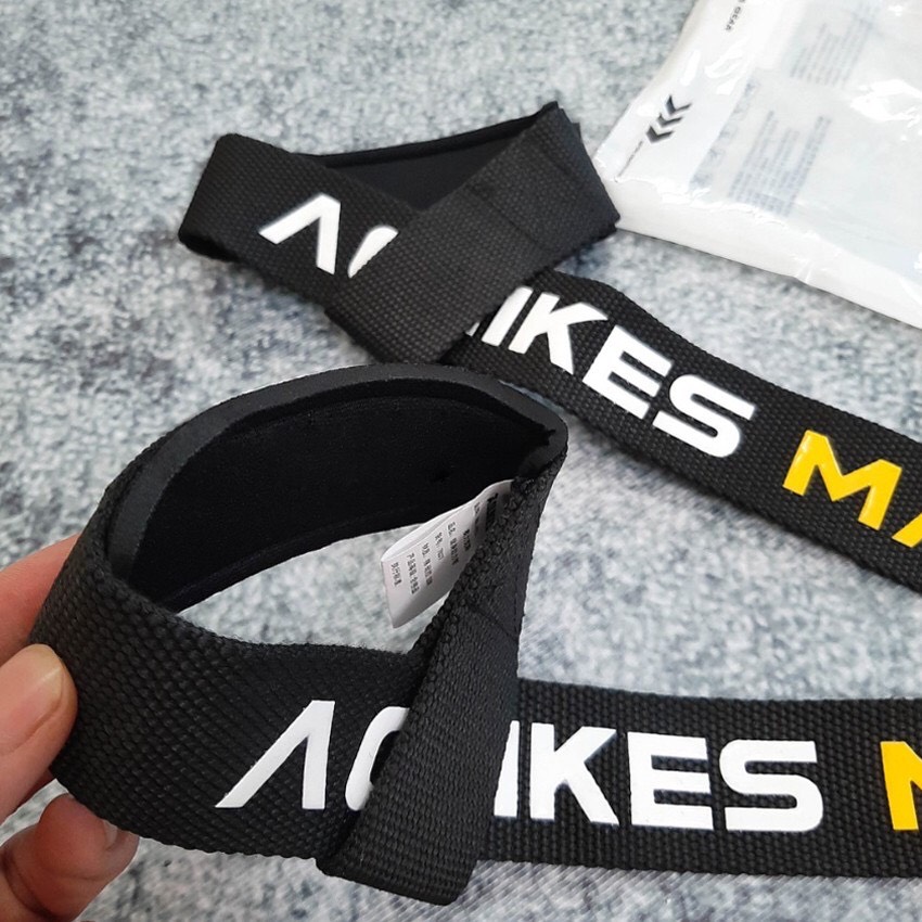 Dây kéo Lưng tập Gym - AOLIKES Lifting Straps hỗ trợ các bài tập deadlift, lên xà, kéo tạ (1 Đôi)