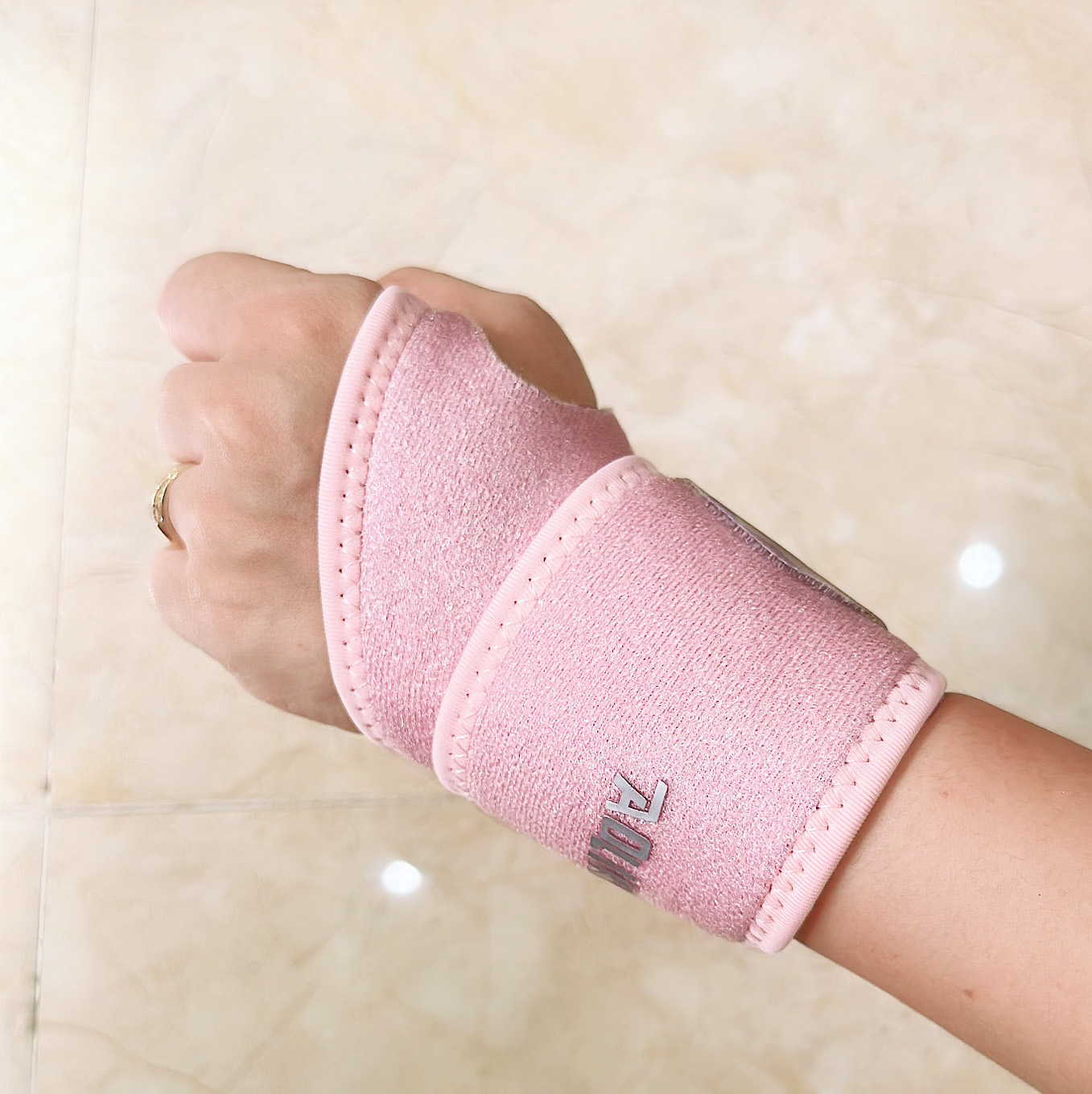Đai Quấn Cổ Tay Xỏ Ngón Aolikes - Hỗ trợ bảo vệ cổ tay, tránh chấn thương cổ tay khi tập Gym, Yoga