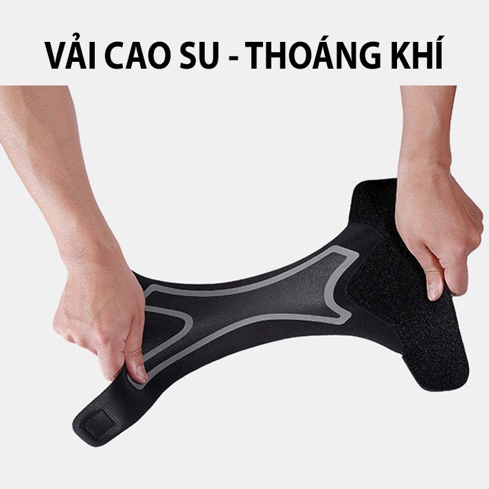 Đai Chữ V Bảo Vệ Cổ Chân, Quấn Cổ Chân Chân Chơi Thể Thao, Thiết kế chữ V sử dụng nhanh gọn và hiệu quả.