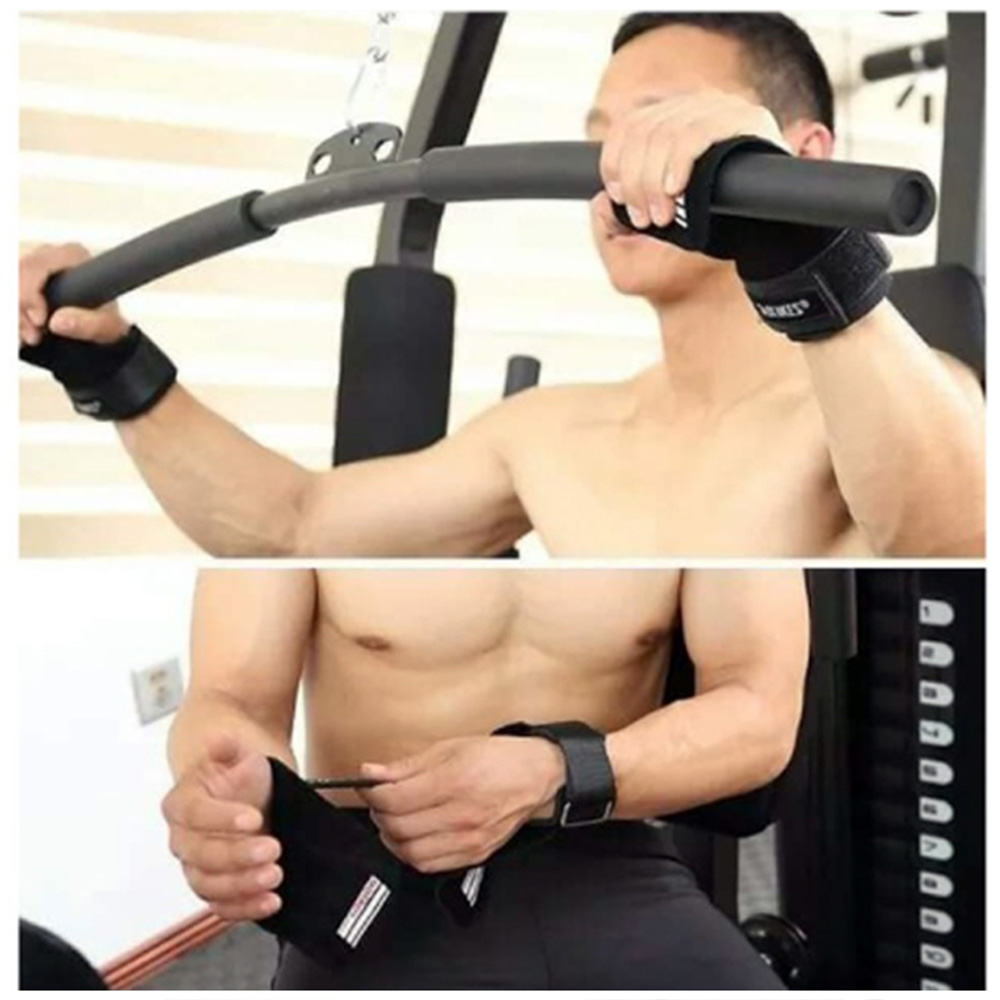 Găng tay Kéo lưng Aolikes- Lifting Grips hỗ trợ các bài kéo lưng, lên xà, nâng tạ